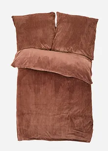 Cashmere Touch-sengesett i kordfløyelslook, bonprix
