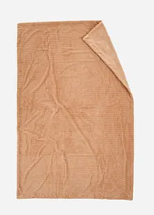 Cashmere Touch-pledd i kordfløyel-aktig materiale, bonprix