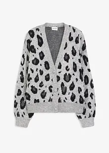 Mønstret cardigan, bonprix