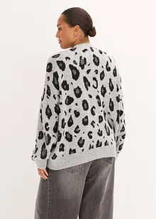 Mønstret cardigan, bonprix