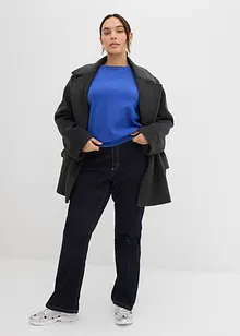 Finstrikket genser, bonprix