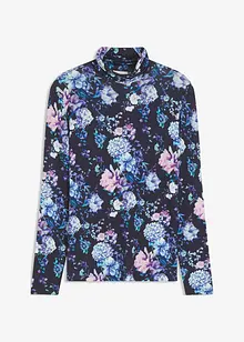 Langermet topp i myk viskosemiks, bonprix