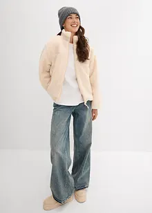 Teddy-fleecejakke, bonprix