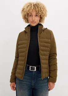 Ultralett, vattert jakke i dunjakke-look, bonprix