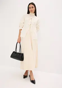 Strikkejakke i bomullsmiks, bonprix