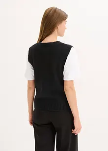 Strikket vest, bonprix