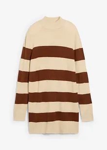 Lang, strikket genser, bonprix