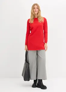 Lang genser med resirkulert bomull, bonprix