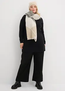 Lang genser med resirkulert bomull, bonprix