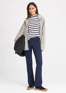 Slengbukse i økologisk bomull med stretch, bonprix