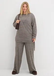 Cardigan i omslagsmodell, bonprix