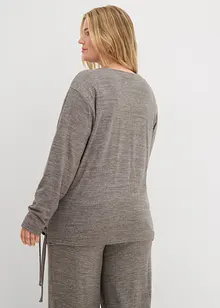 Cardigan i omslagsmodell, bonprix