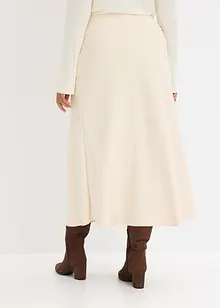 Maxiskjørt i strukturmateriale, bonprix