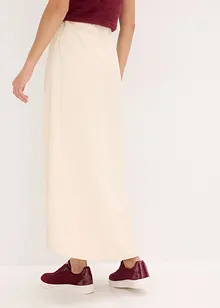 Maxiskjørt i strukturmateriale, bonprix