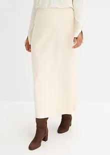 Maxiskjørt i strukturmateriale, bonprix