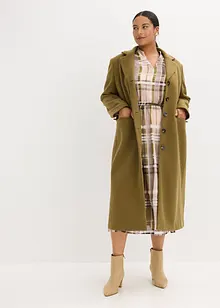 Chiffonkjole med knytebånd, bonprix