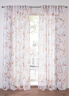 Gardin med resirkulert polyester (1-pack), bonprix