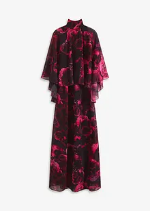 Maxikjole av fin chiffon, bonprix