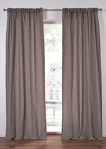 Ugjennomsiktig gardin i økologisk bomull (1-pack), bonprix