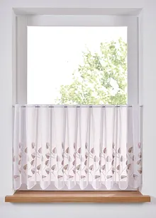 Gardinkappe med broderi, bonprix