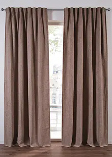 Mørkleggingsgardin i strukturmateriale (1-pack), bonprix