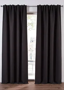 Mørkleggingsgardin i lett strukturert materiale (1-pack), bonprix