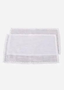 Bordbrikker med dekorativ bise (2-pack), bonprix