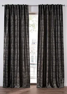 Jacquard-gardin med grafisk mønster (1-pack), bonprix