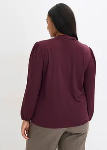 Stukturtopp med avtagbar sløyfe, bonprix