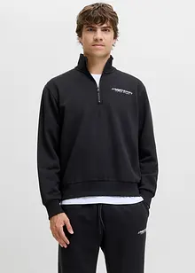 JJ REBEL-sweatshirt med kort glidelås, J&J Rebel