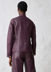 Skinnjakke i lammenappa, bonprix