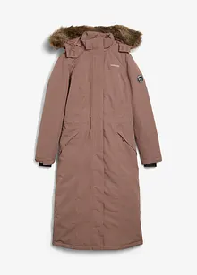 Outdoor-kåpe med fuskepels, vanntett, bonprix