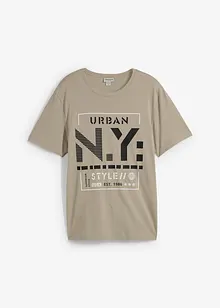 T-skjorte i 100% økologisk bomull, bonprix