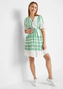 2-i-1-mammakjole i skjortekjole-modell og lett viskose, bonprix