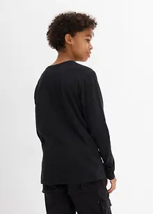 Langermet topp av 100% økologisk bomull, bonprix