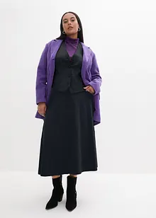 Utsvingt jerseyskjørt, bonprix