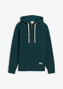 Hettejakke i fleece med påsatte lommer, bonprix