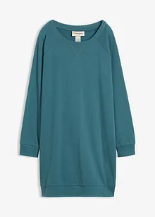 Sweatshirtkjole i myk frottè, bonprix