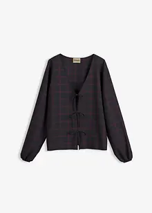 Oversized bluse av  myk viskose, bonprix