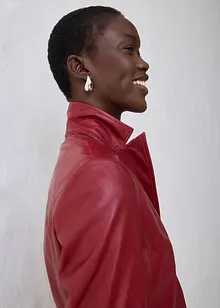 Kort blazer i lammenappa, bonprix