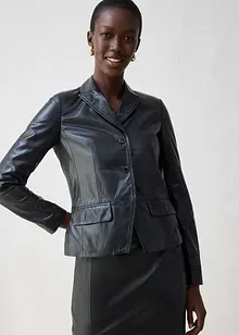 Kort blazer i lammenappa, bonprix