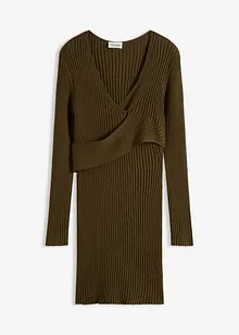 Strikkekjole i viskosemiks, bonprix