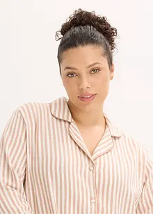 Flanell-pyjamas med gavepose, bonprix