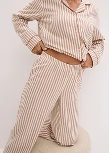 Flanell-pyjamas med gavepose, bonprix