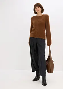 Genser i pusete stil, bonprix