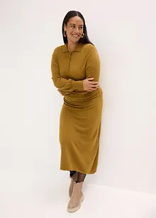 Strikkekjole i myk viskosemiks, bonprix