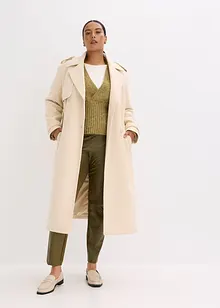 Bukse i imitert skinn i Punto di Roma-miks, bonprix