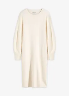 Strikket kjole i formstabilt materiale, bonprix