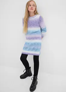 Strikkekjole med fargegradering, bonprix