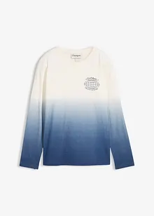 Langermet topp i 100% økologisk bomull, bonprix